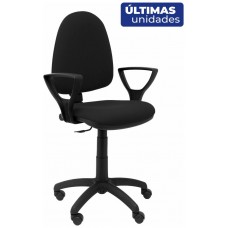 SILLA BETETA BALI NEGRO BRAZOS FIJOS