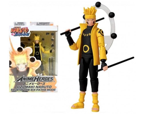 Figura bandai naruto shipudden anime heroes