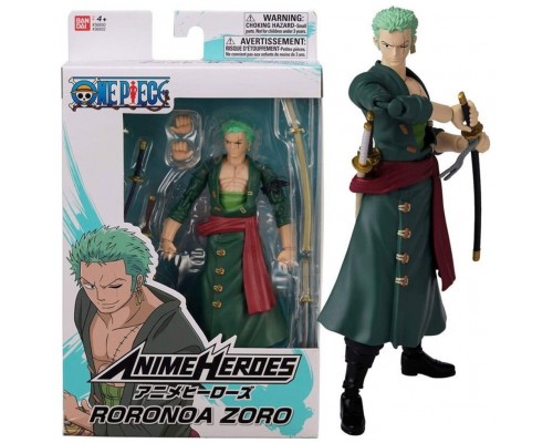 Figura bandai one piece anime heroes