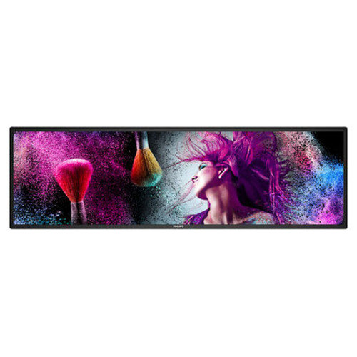 MONITOR PHILIPS 37" S-LINE / PANEL 32:9 / 1950x540 700CD/M2 / 8MS / PIXEL PITCH 0.47X0.47 / VESA 400X200/M6 / SOC SI/ USO LANDSCAPE PORTRAIT 24/7 / OPS NO / NO WIFI / 1XRJ45 (37BDL3050S/00)-MR178 MONITOR PHILIPS 37" S-LINE / PANEL 32:9 / 1950x540 700CD/M2 / 8MS / PIXEL PITCH 0.47X0.47 / VESA 400X200/M6 / SOC SI/ USO LANDSCAPE PORTRAIT 24/7 / OPS NO / NO WIFI / 1XRJ45 (37BDL3050S/00)