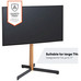 VOGEL"S TVS 3695 WOOD & BLACK / SOPORTE DE PIE PARA TV DE 40" A 77"-M050 VOGEL"S TVS 3695 WOOD & BLACK / SOPORTE DE PIE PARA TV DE 40" A 77"