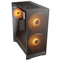 Cougar Caja Semitorre Airface 180 Black