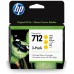 HP Paquete de 3 cartuchos de Tinta DesignJet 712 amarillo de 29 ml