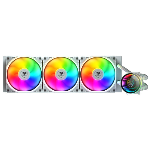 Cougar Ref. Liquid.Poseidon Elite ARGB 360 White-IA13 Cougar Ref. Liquid.Poseidon Elite ARGB 360 White