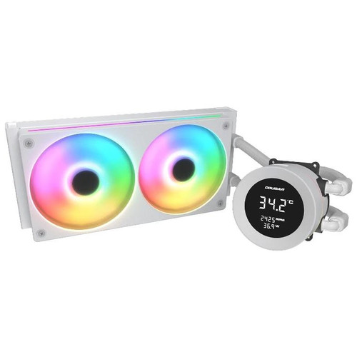 Cougar Ref. Liquid.Poseidon Vistek ARGB 240 White-IA11 Cougar Ref. Liquid.Poseidon Vistek ARGB 240 White