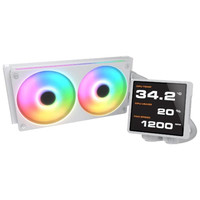 Cougar Ref. Liq Poseidon Vistek Pro ARGB 240 White-17IA Cougar Ref. Liq Poseidon Vistek Pro ARGB 240 White