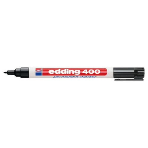 MARCADOR PERMANENTE BOLSILLO PUNTA REDONDA NEGRO EDDING 400-01-MR1 MARCADOR PERMANENTE BOLSILLO PUNTA REDONDA NEGRO EDDING 400-01
