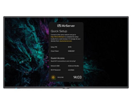 NEC MultiSync M651 Pantalla plana para señalización digital 165,1 cm (65") IPS Wifi 500 cd / m² Negro 24/7