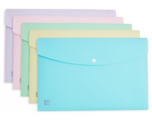 SOBRE BROCHE URBAN TP A4 - SURTIDO PASTEL OXFORD 400187613 (MIN50) (Espera 4 dias)