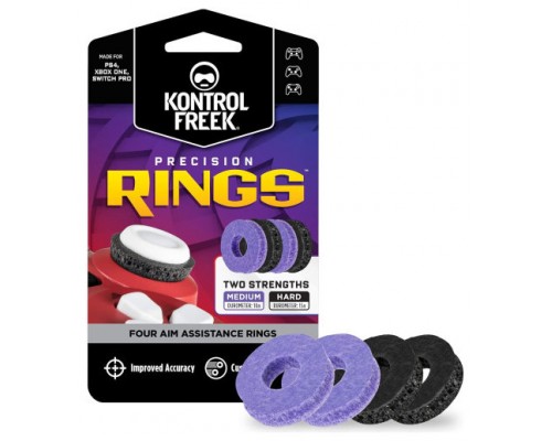 ACCESORIO GAMEPAD KONTROLFREEK BY STEELSERIES Precision Rings BLACK/PURPLE 4005-BP