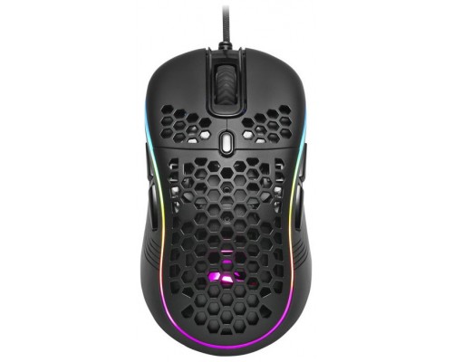 RATON SHARKOON LIGHT2 S NEGRO RGB