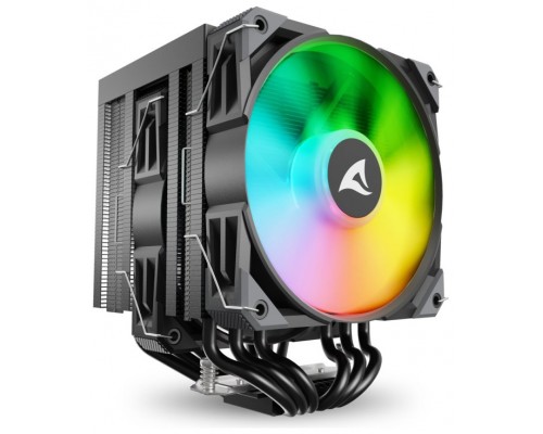 VENTILADOR CPU SHARKOON A60 RGB 120MM NEGRO