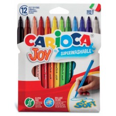 ESTUCHE 12 ROTULADORES JOY BOLSA CARTÓN CARIOCA 40531 (Espera 4 dias)