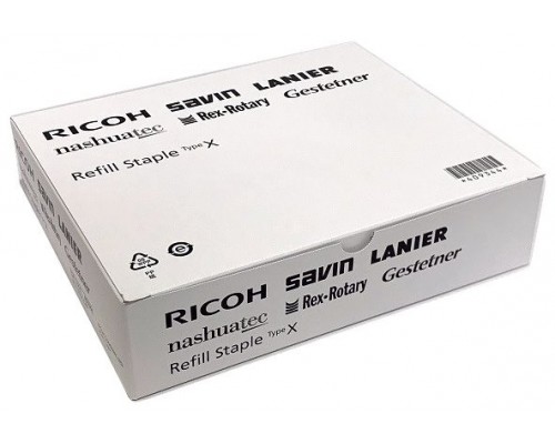 RICOH Recargas Grapas TIPO X (5x5000)