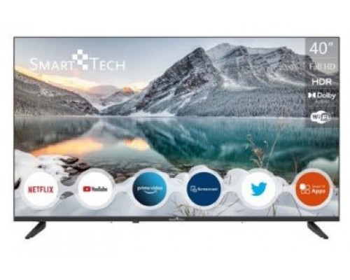 TELEVISIÃ“N LED SMART TECH HD 40  40FN01V1 NEGRO