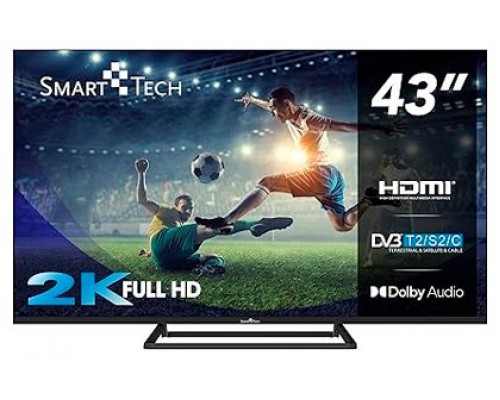 TELEVISIÃ“N LED SMART TECH HD 43  43FN01V3