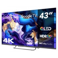 TELEVISIÃ“N QLED SMART TECH UHD 43   43QG02V GOOGLE TV