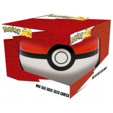 TAZA 3D EN CAJA REGALO POKEBALL 490 ML STOR REDSTRING 44675