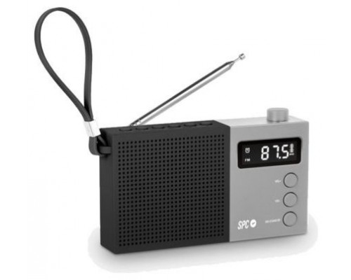 Radio despertador spc jetty max negro