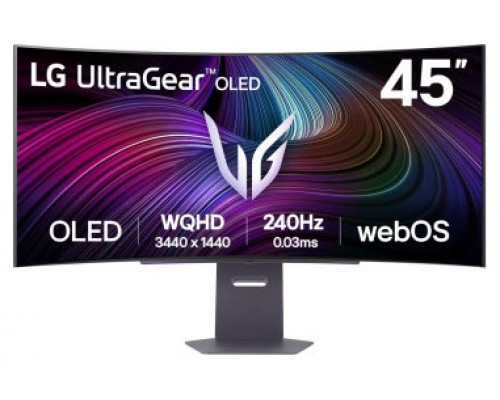 LG 45GX90SA-B pantalla para PC 114,3 cm (45") 3440 x 1440 Pixeles Wide Quad HD OLED Negro