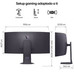 LG UltraGear pantalla para PC 114,3 cm (45") 5120 x 2160 Pixeles OLED Negro