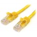 STARTECH CABLE ETHERNET 1M UTP AMARILLO CAT5E RJ45