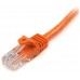 STARTECH CABLE ETHERNET 2M UTP NARANJA CAT5E RJ45