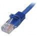 STARTECH CABLE DE RED 0,5M AZUL CAT5E