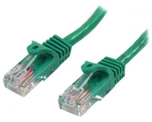 STARTECH CABLE DE RED 0,5M VERDE CAT5E