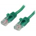 STARTECH CABLE DE RED 0,5M VERDE CAT5E