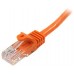 STARTECH CABLE RED 0,5M NARANJA CAT5E