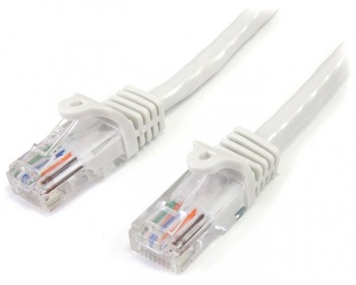 STARTECH CABLE DE RED 0,5M BLANCO CAT5E