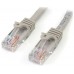 STARTECH CABLE 5M DE RED SNAGLESS GRIS
