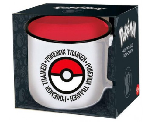 TAZA DESAYUNO EN CAJA REGALO POKEMON STOR REDSTRING 468