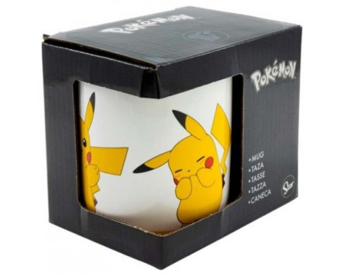 TAZA EN CAJA REGALO PIKACHU 325 ML STOR REDSTRING 472