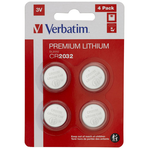 Verbatim CR2032, Bateria de un solo uso, CR2032,
