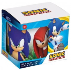 TAZA EN CAJA REGALO PERSONAJES SONIC 325 ML STOR REDSTRING 497