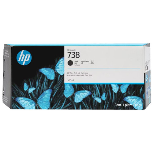 HP DESIGNJET 738 CARTUCHO NEGRO 300ML-SX41 HP DESIGNJET 738 CARTUCHO NEGRO 300ML