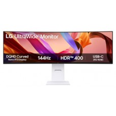 LG 49U950A-W pantalla para PC 124,5 cm (49") 5120 x 1440 Pixeles Dual QHD LED Negro, Blanco