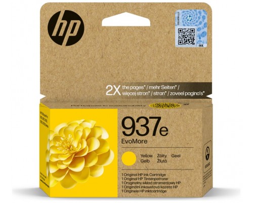 Cartucho tinta hp 937e amarillo officejet