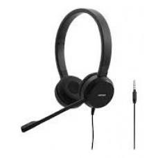 Headset Usb / Jack 3.5  Lenovo Voip Estereo Pro,