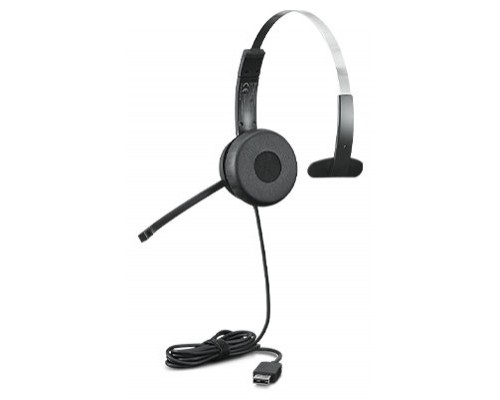 AURICULAR+MICRO HEADSET USB LENOVO 100 Mono COLOR NEGRO