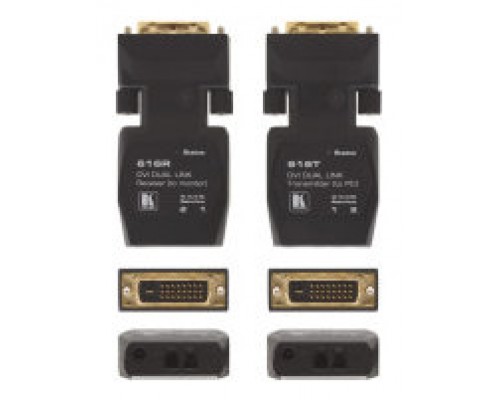 Kramer Electronics 616R/T(SET)/US Transmisor y receptor de señales AV Negro