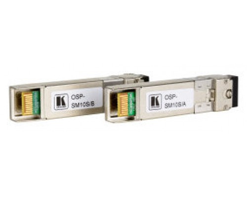 Kramer Electronics OSP-SM10S red modulo transceptor Fibra óptica 10200 Mbit/s SFP+ 1330 nm