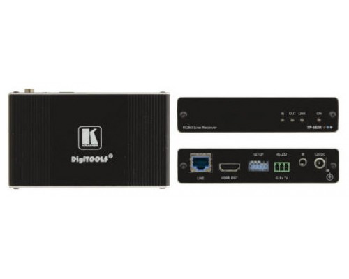 Kramer Electronics TP-583R extensor audio/video Receptor AV Negro