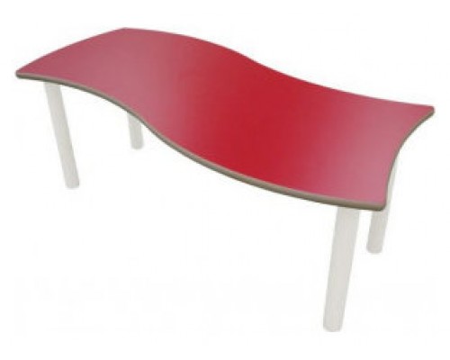 MESA RECTANGULAR ONDA (TALLA 4-6) HAYA MOBEDUC 500624B184 (Espera 4 dias)