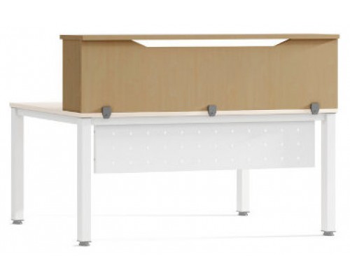 MODULO RECEPCION ALTILLO 160CM ROBLE / ROBLE. MEDIDAS 160X40X30CM. (MESA NO INCLUIDA EN EL PRECIO, SE COMPRA APARTE) ROCADA 5016AR08 (Espera 4 dias)