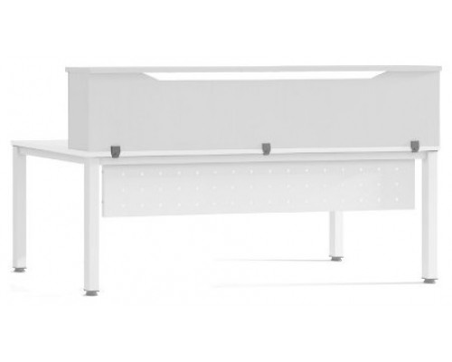 MODULO RECEPCION ALTILLO 180CM BLANCO / BLANCO MEDIDAS 180X40X30CM. (MESA NO INCLUIDA EN EL PRECIO, SE COMPRA APARTE) ROCADA 5018AW04 (Espera 4 dias)