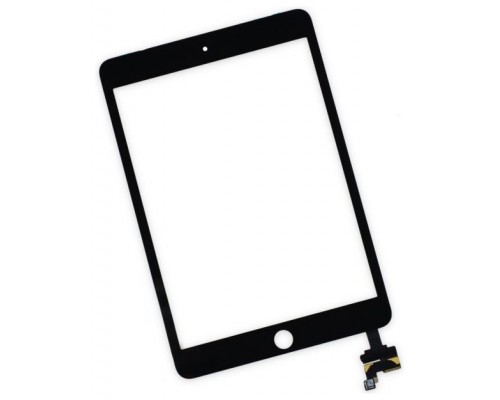 Pantalla Tactil+Boton Home Huella+Conector iPad Mini 3 Negro (Espera 2 dias)