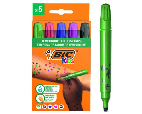 ESTUCHE TATTOO 5 STAMPS BIC 516824 (Espera 4 dias)